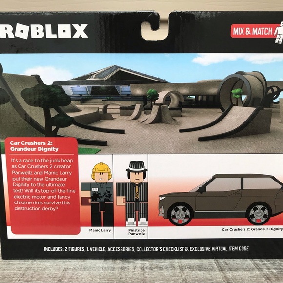 New Roblox Collection Car Crushers 2 Grandeur Dignity Deluxe Action Figure - Picture 4 of 4